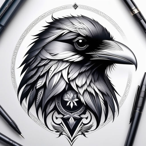 Raven Tattoos - Photos of Works By Pro Tattoo Artists | Raven Tattoos