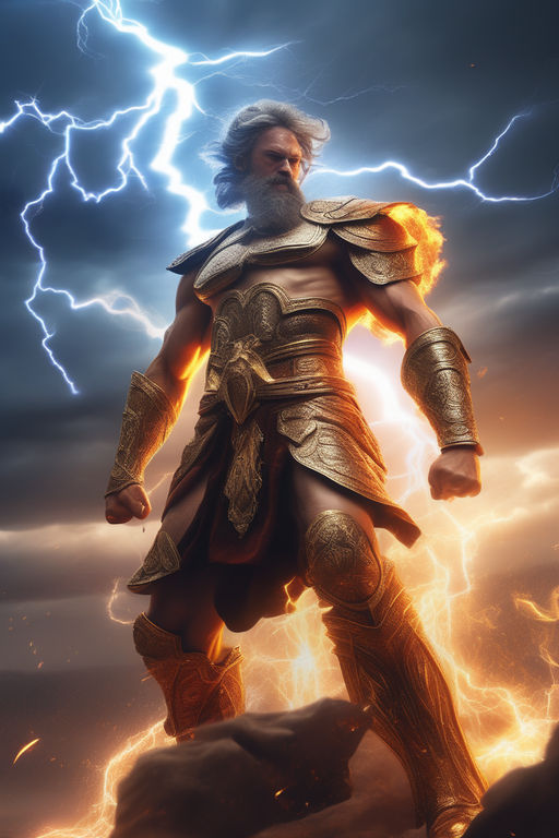 greek mythology zeus lightning bolt