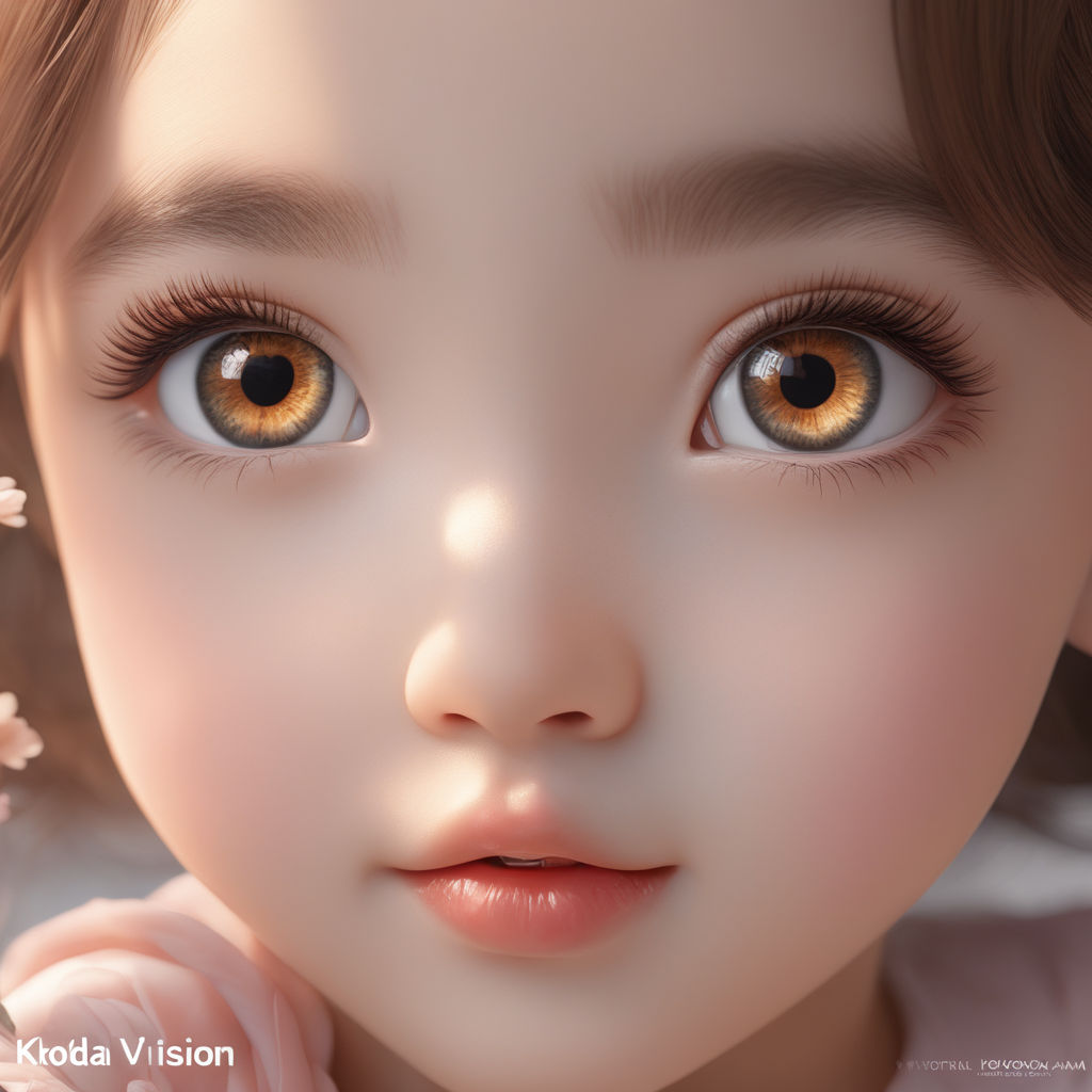 32x32 highly detailed fancy eyes and disney face chibi closeup