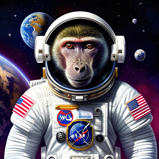 monkey astronaut joke