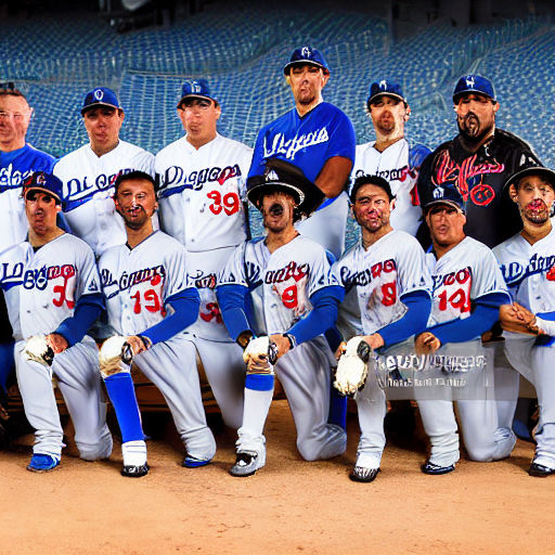 kobe bryant wearing los angeles dodgers hat - Playground