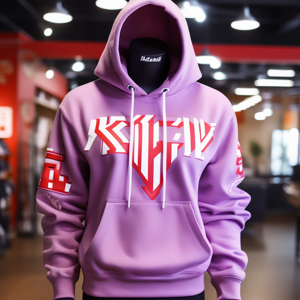 purple hoodie