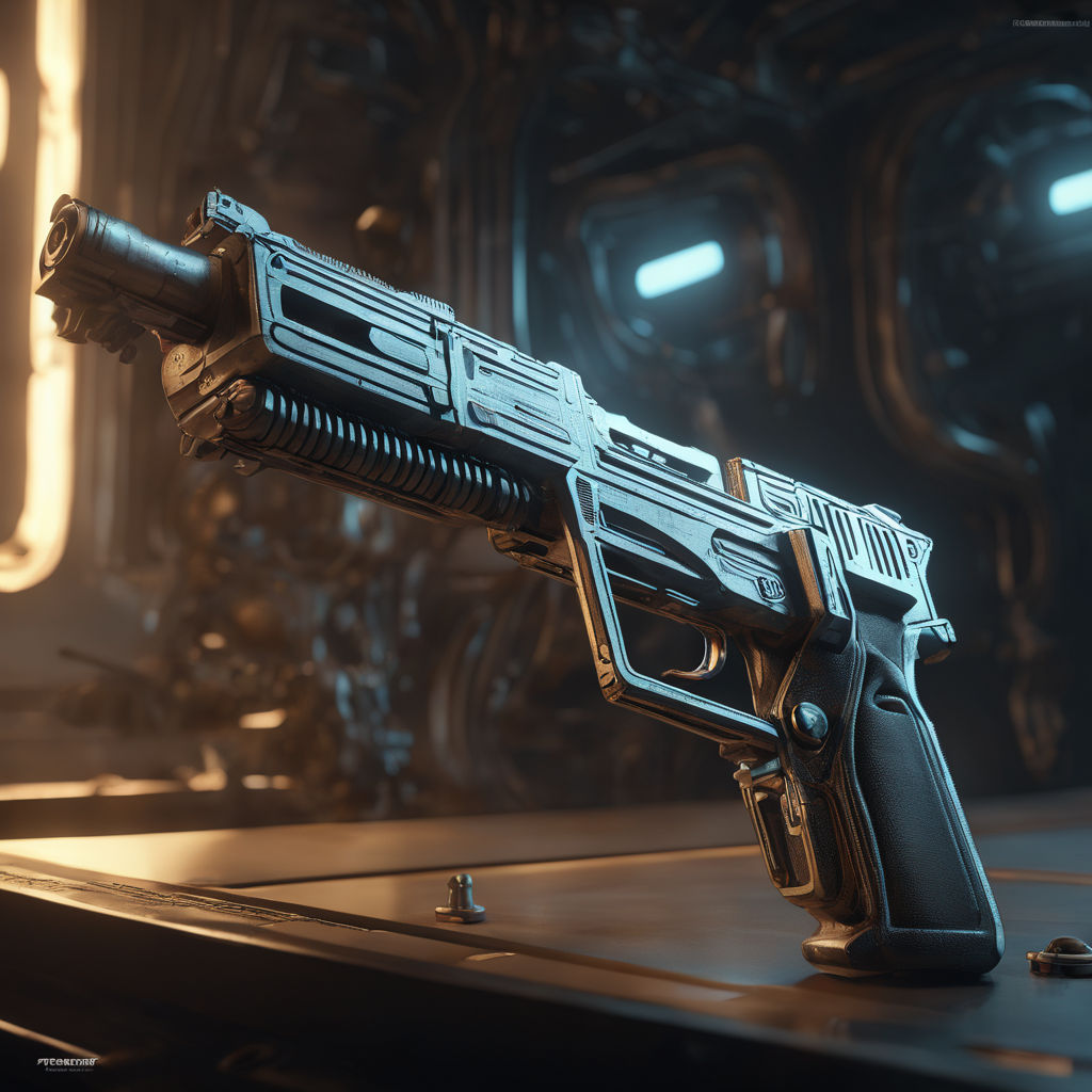 ArtStation - BRA - Compact Weapon Gun