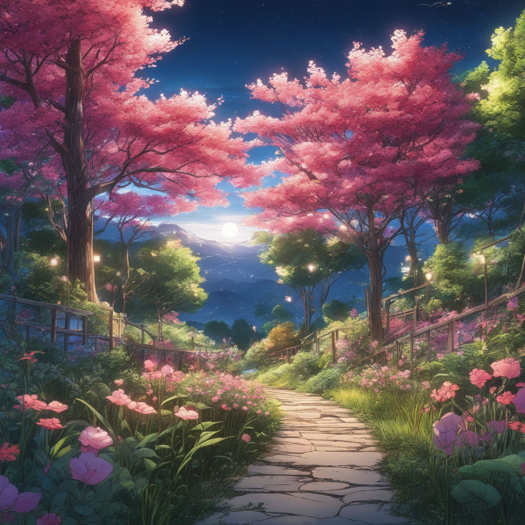 Anime Nature Wallpaper (77+ images)