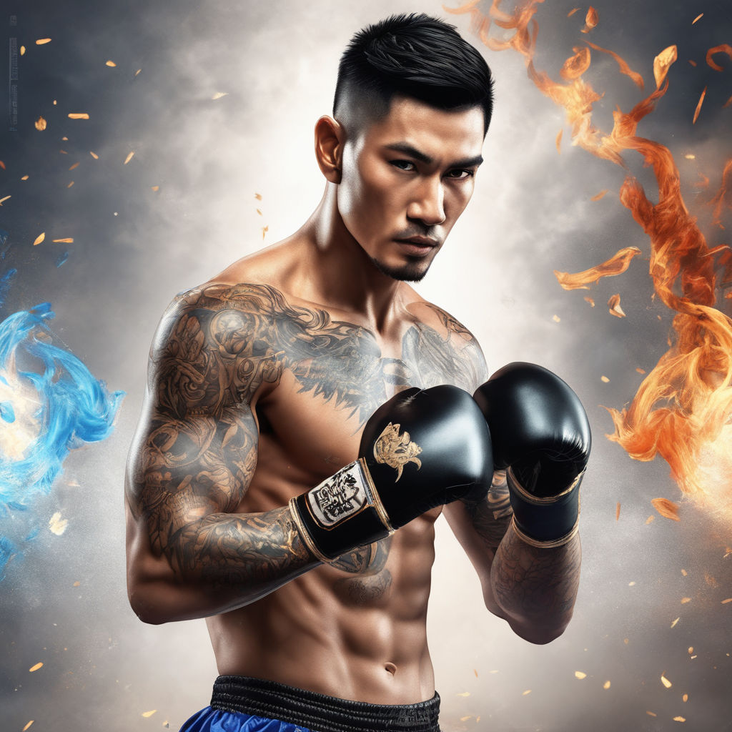 muay thai fighter wallpaper