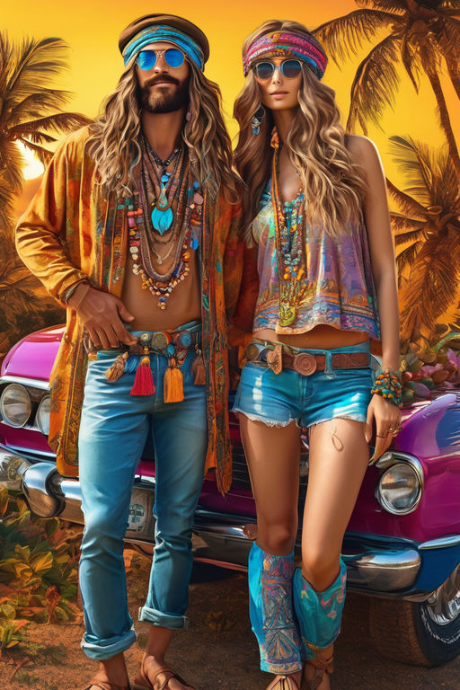 realistic 70s hippie outfits 