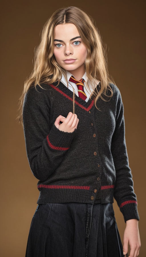 Margot Robbie as hermione in Harry Potter »