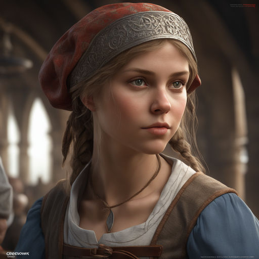 medieval peasant girl