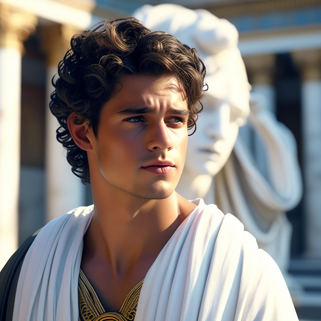 Roman and Greek god-inspired man