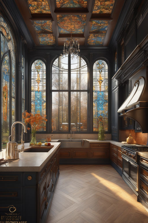 Gothic Style Kitchen Design Ideas