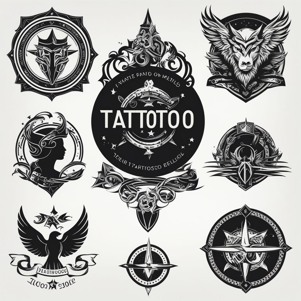 Devil Logos for Tattoos Pack x10