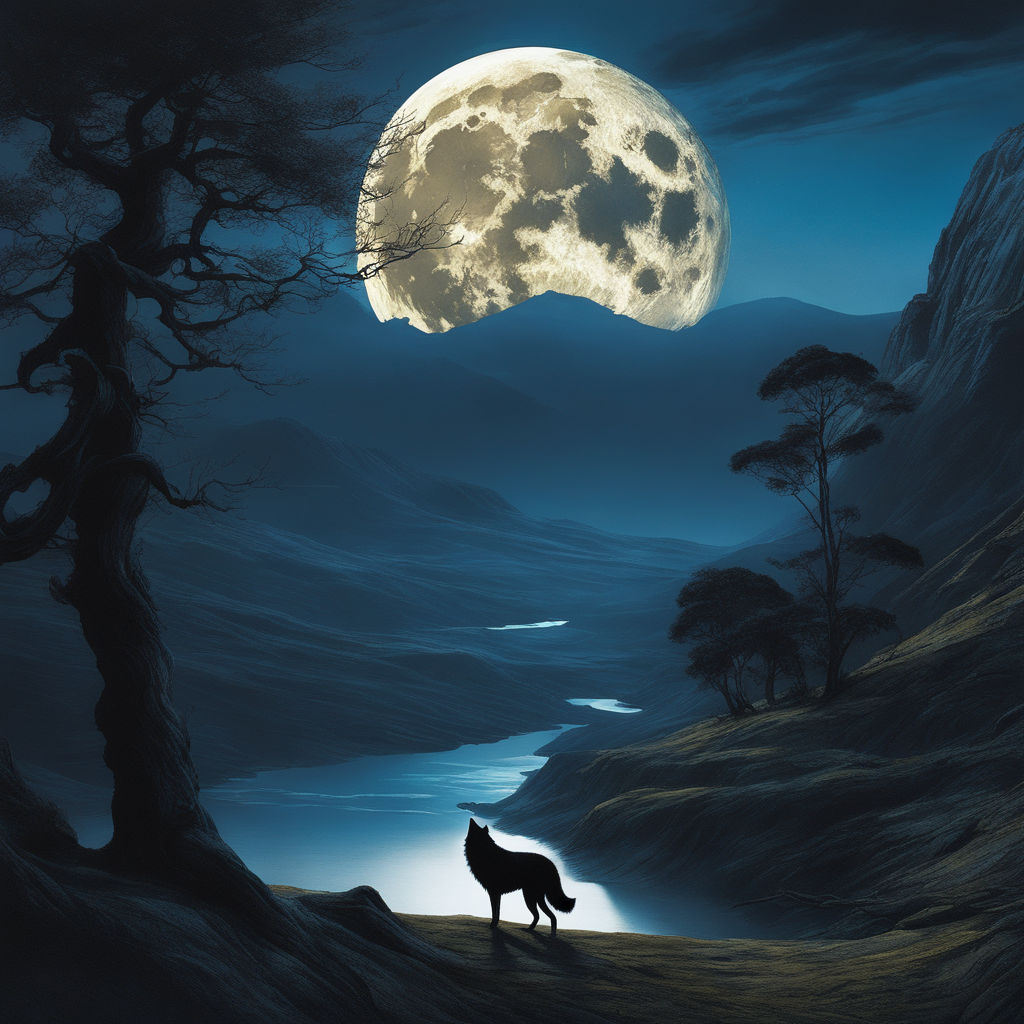 Night Of The Werewolf Fine Art Print - Item # VAREVCM8DNIOFEC005