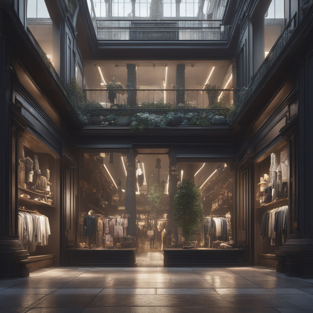 ArtStation - LOUIS VUITTON - STOREFRONT