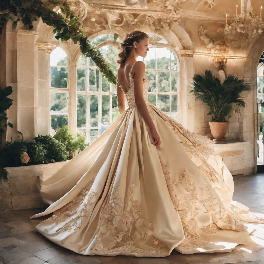 Peony Cream Wedding Dress| Wedding Gowns – D&D Clothing