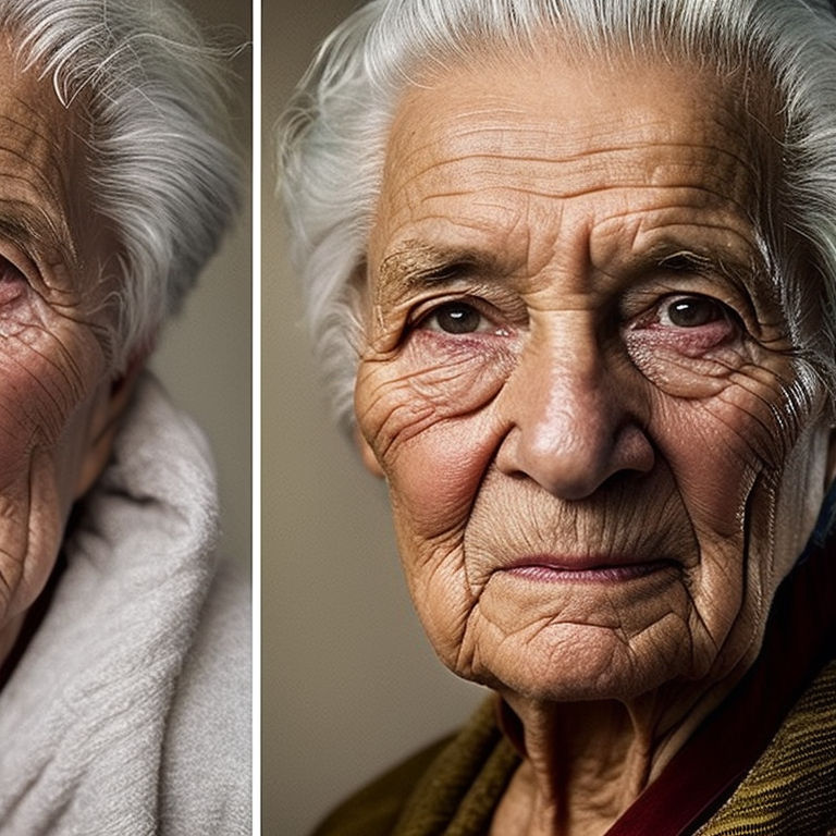 old people facial expressions