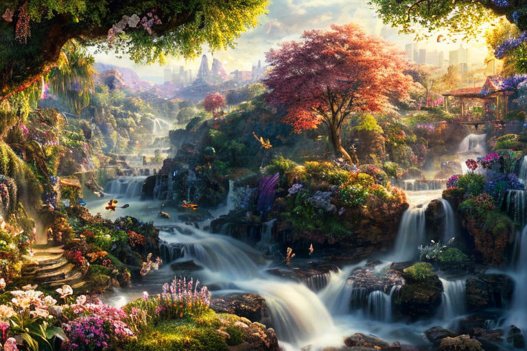 Garden of Eden - 3D and CG & Abstract Background Wallpapers on