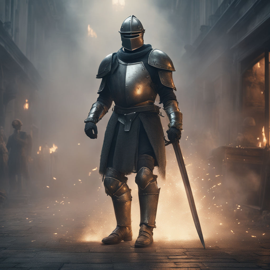 medieval knight concept art