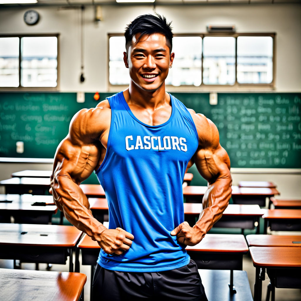 Bodybuilder topless, flexing his biceps. Strong man with perfect abs,  shoulders,biceps, triceps and chest. Isolated on white background Stock  Photo by ©iulianvalentin 68289813