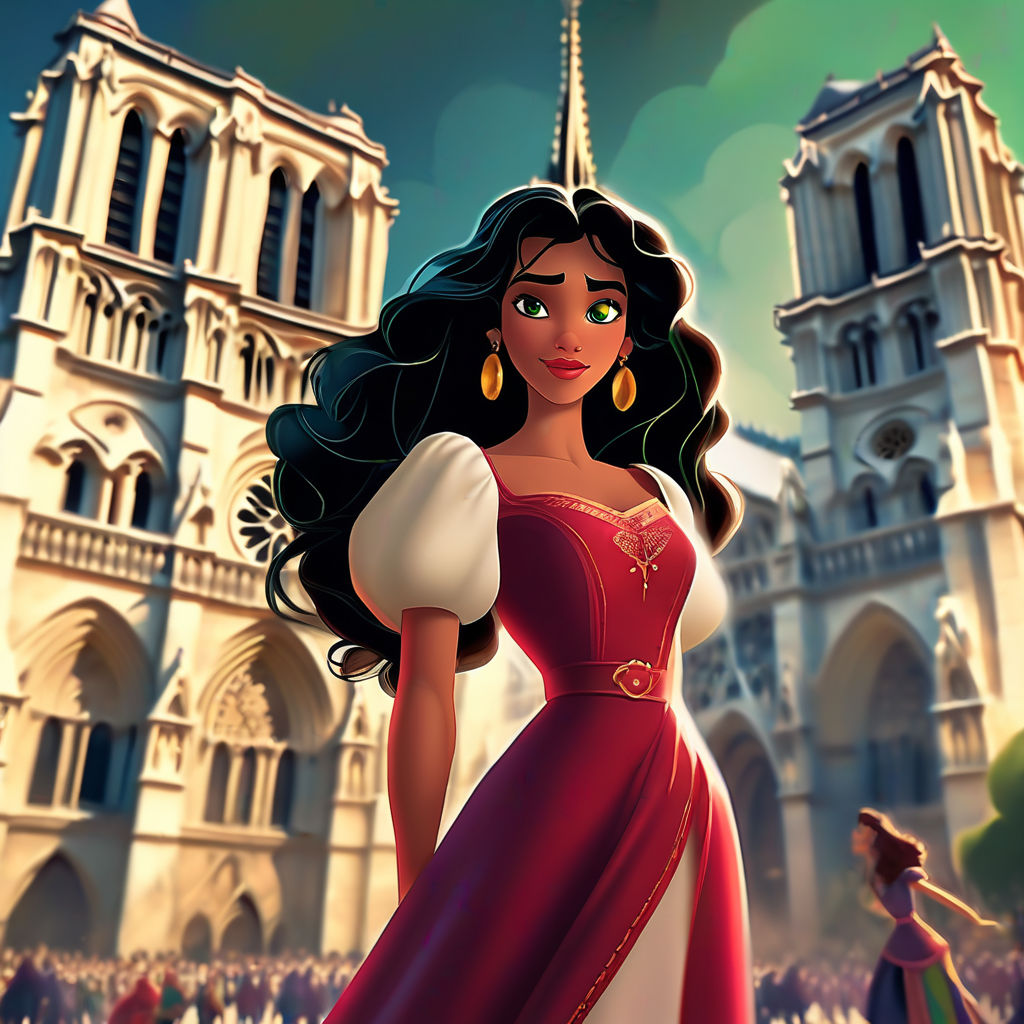 Esmeralda (Hunchback of Notre Dame)  Disney princess movies, Azalea dress  up, Disney princess wallpaper