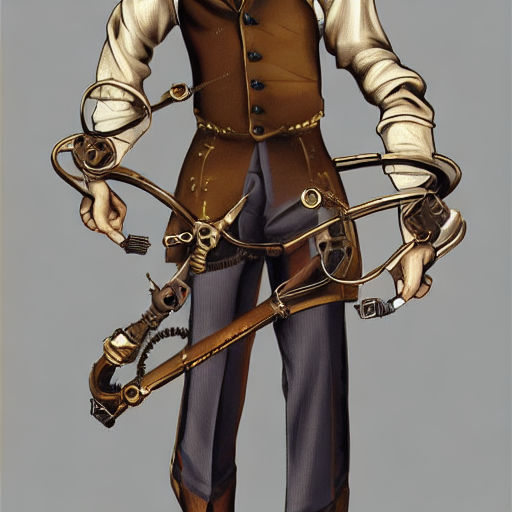 steampunk longbow