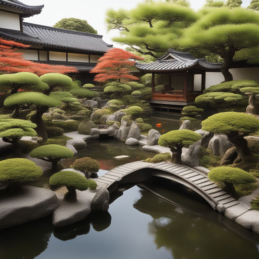 objet de déco de jardin zen  Japanese garden landscape, Japanese garden  design, Small japanese garden
