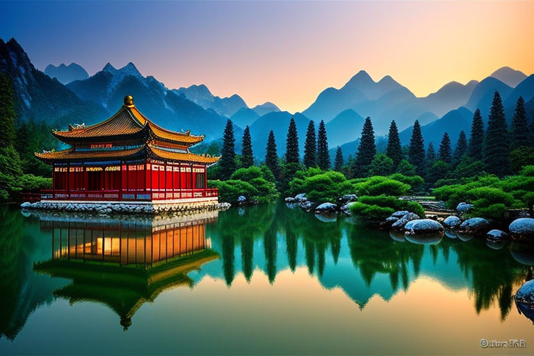 beautiful china landscape hd