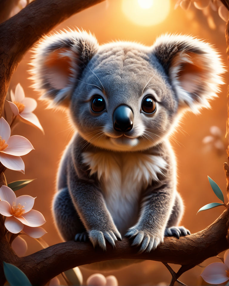 adorable koala - Playground