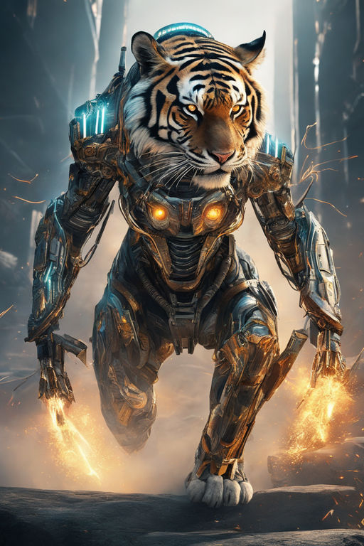 bengal tiger wearing a football helmet and shoulder pads - Playground AI