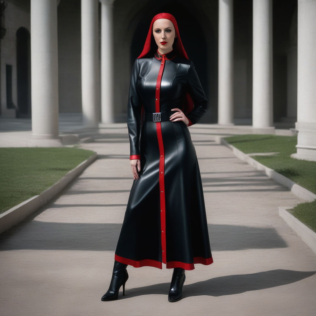 Red Nun Dress