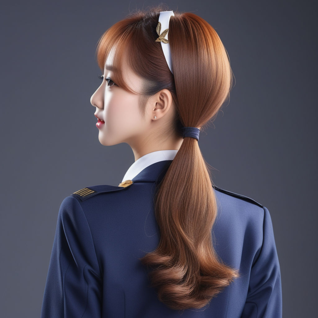 Stewardess Hair | TikTok