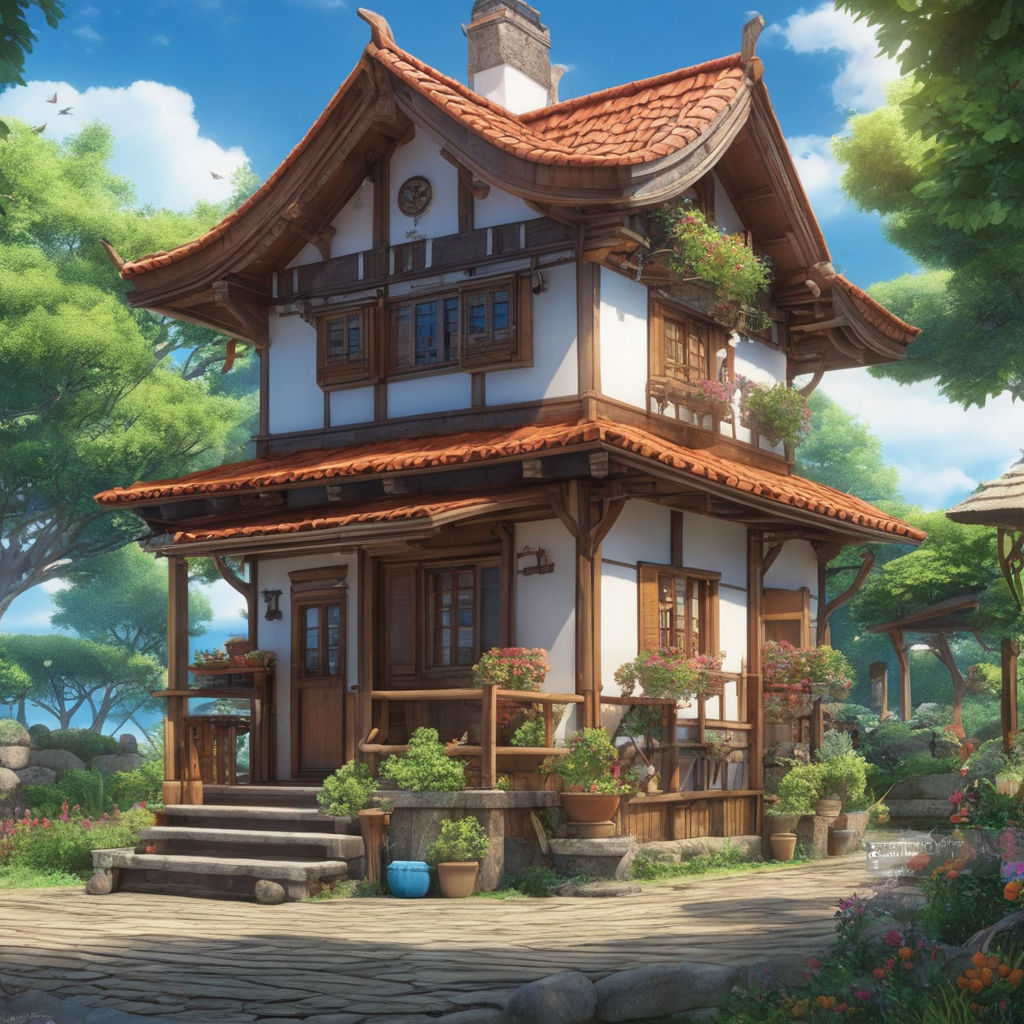 japanese anime house