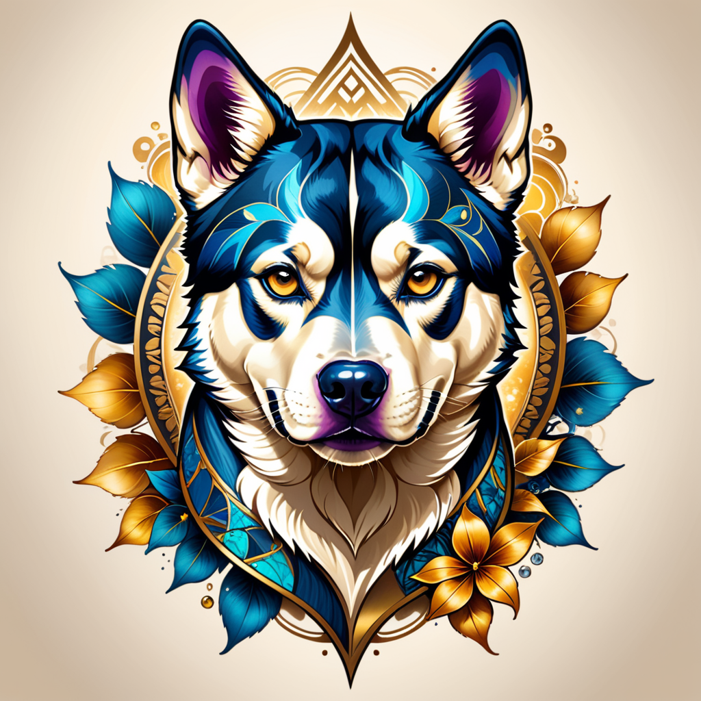 Husky Dog Collections (Husky Temporary Tattoos) : Amazon.ca: Beauty &  Personal Care