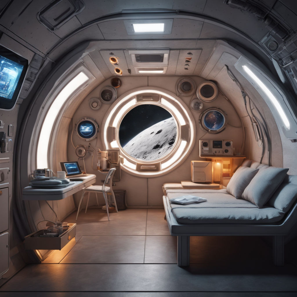 international space station interior layout