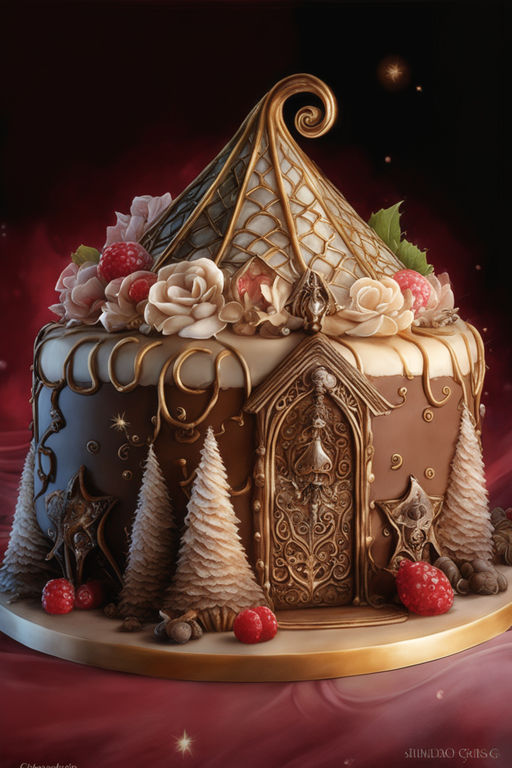 Dark Fantasy Cake | Cake Delivery in Kollam | CakesKart