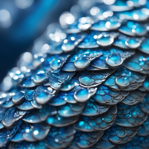 Close-up wet peacock feather - Wallpaper