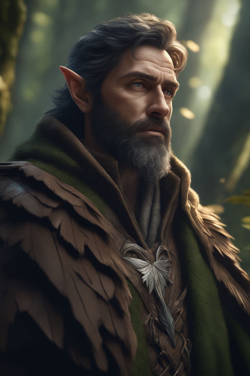 elven ranger portrait