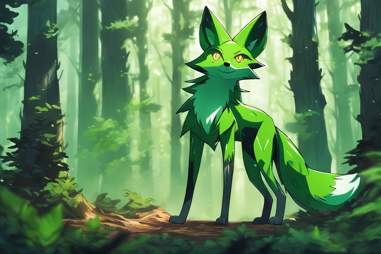 Pokemon Nature wolf