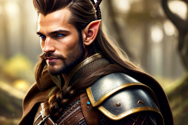 male elven fighter