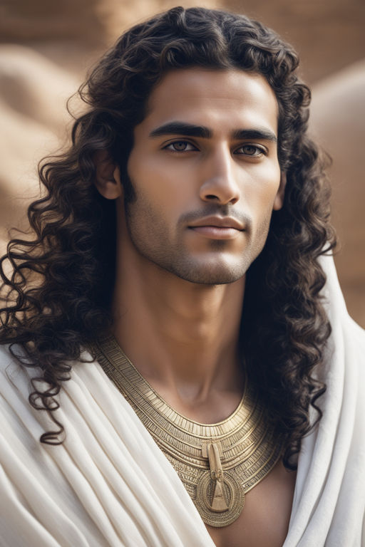 ancient egyptian hair men