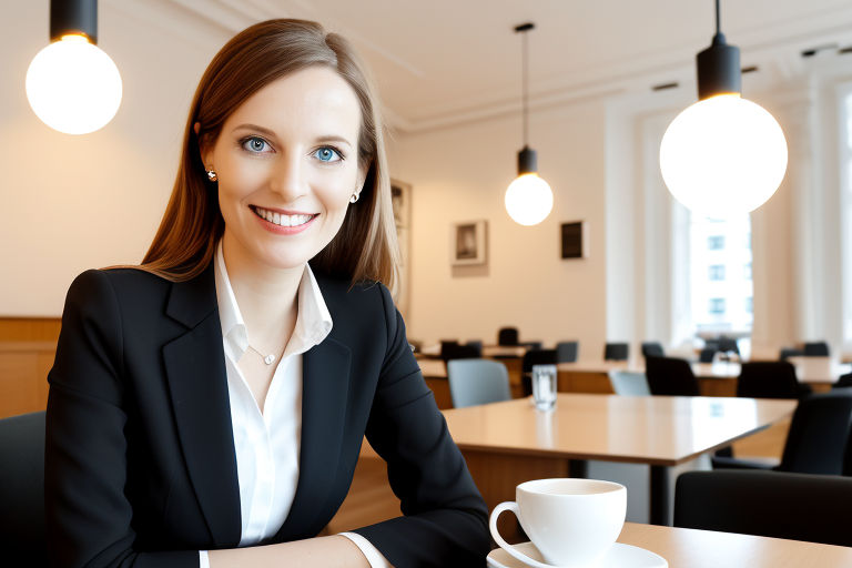 female bank teller