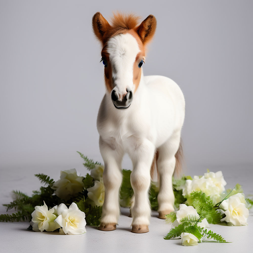 cute miniature horse