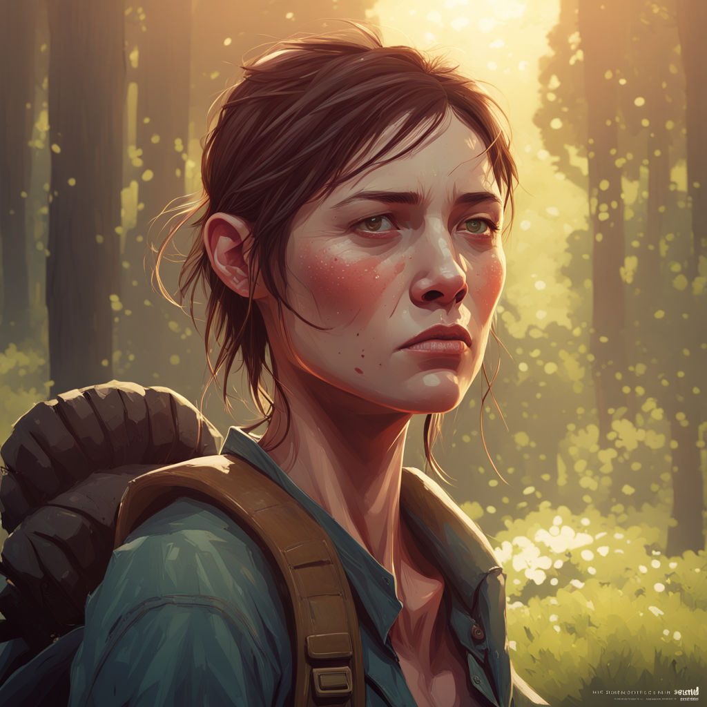 ArtStation - Lighting study (Ellie the last of us fanart )