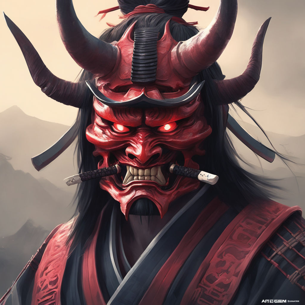 oni demon samurai