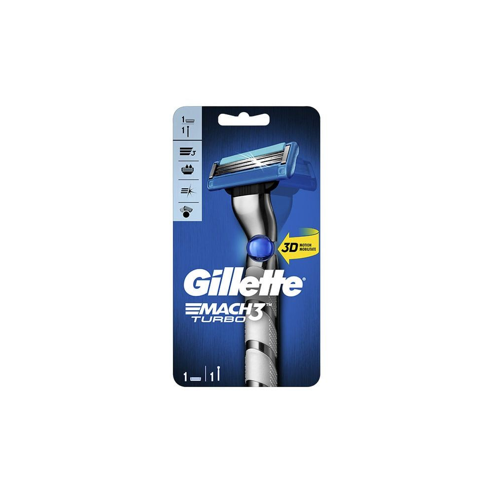 Unterschied Gillette Mach 3 Mach 3 Turbo Gillette Mach 3 Turbo Брич - Paket.mk