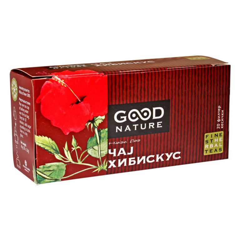 Paket.mk Good Nature Чај од хибискус 20 кесички