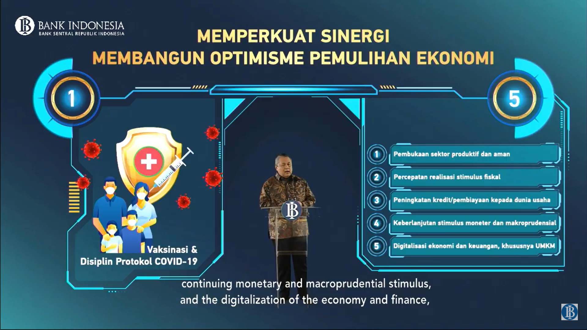 BI Optimis Ekonomi Pulih, Siapkan 5 Strategi Ini