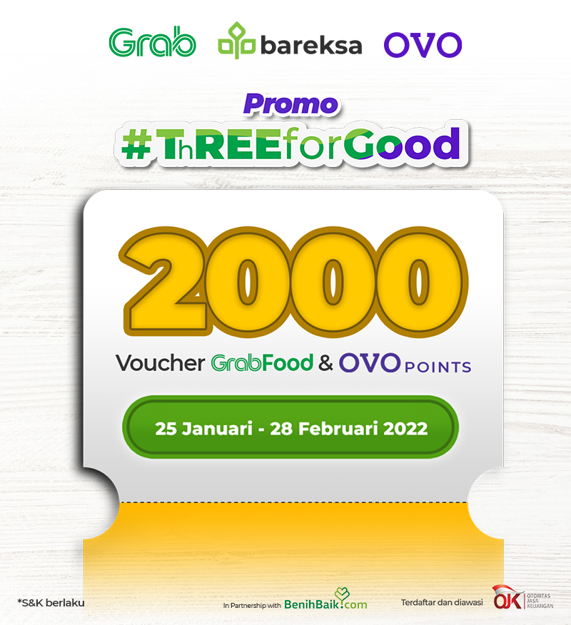 Gajian Investasi untuk Kebaikan, Raih 2000 Voucher OVO Point dan GrabFood