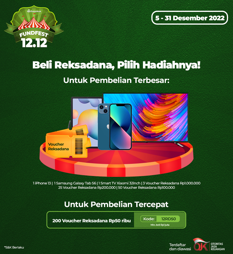 Selamat! Ini Pemenang Promo FundFest 12.12 Berhadiah iPhone hingga Voucher