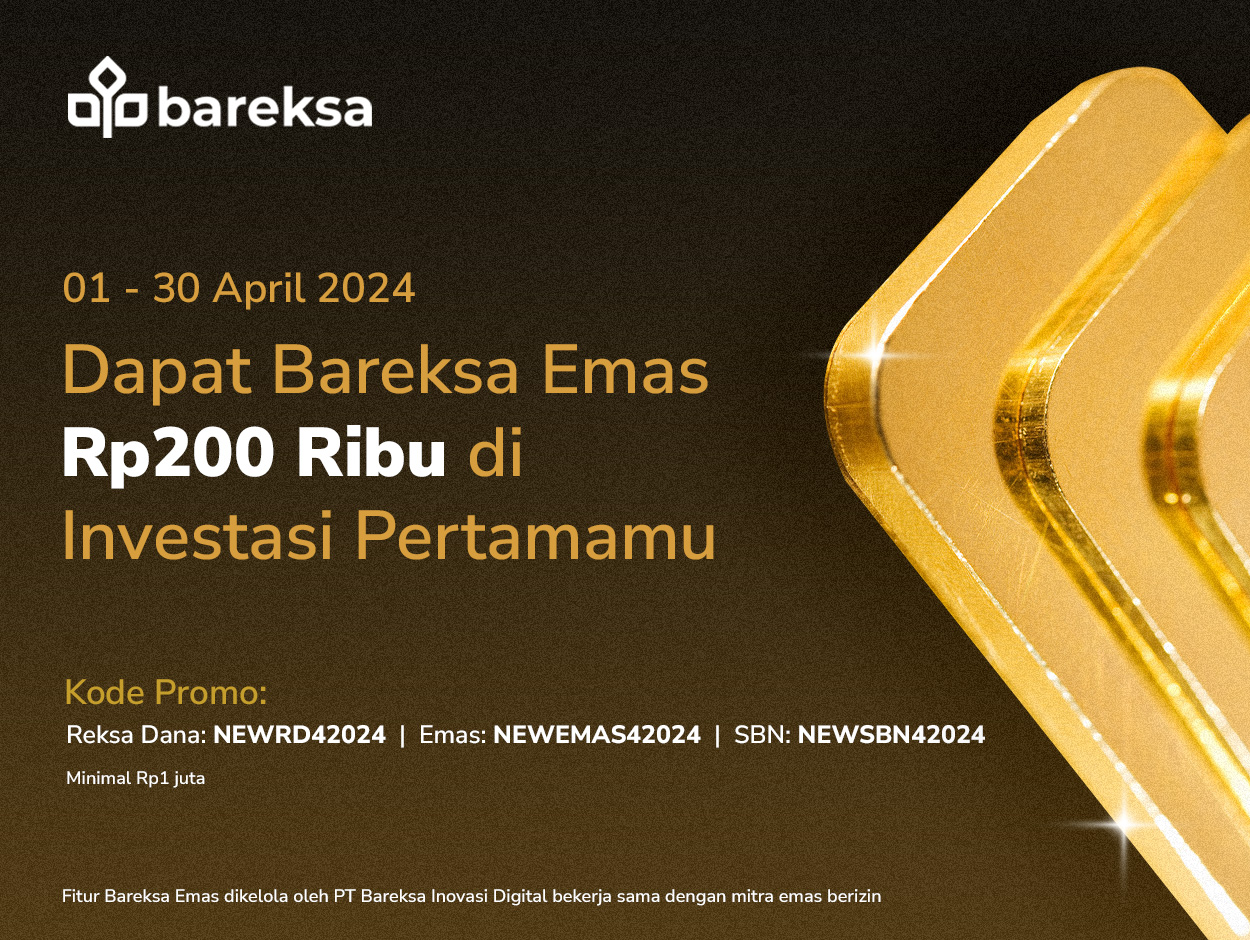 Selamat! Ini Pemenang Promo Transaksi Pertama Bareksa Saham April 2024