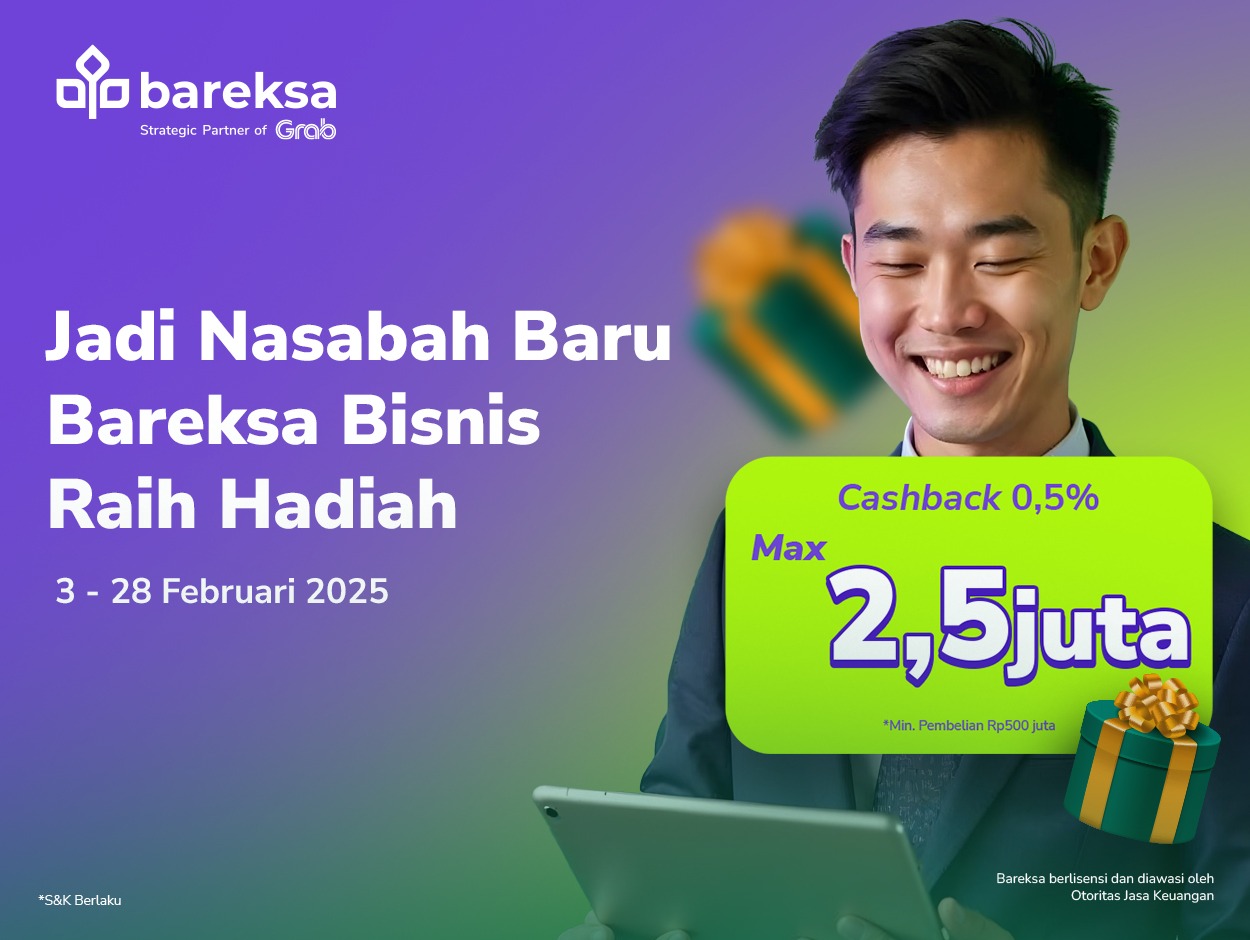 Investor Institusi Wajib Coba! Daftar Bareksa Bisnis & Dapatkan Voucher Reksadana hingga Rp2,5 Juta